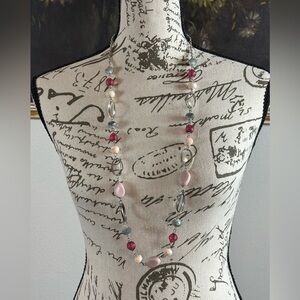 Elegant Multi-Color Beaded Necklace